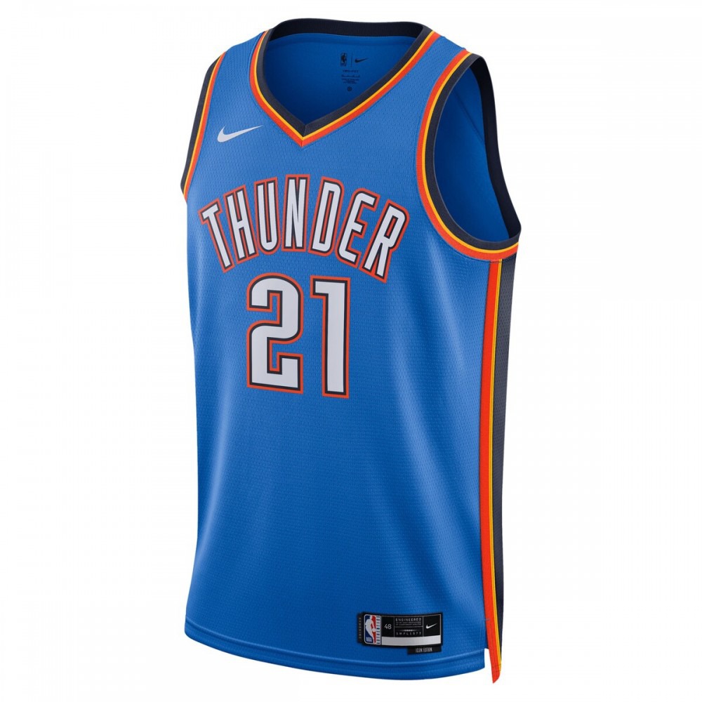Aaron Wiggins Oklahoma City Thunder Unisex Swingman Player Jersey - Icon Edition - Blue-Pro Kit Vault | Brand New 26/27 Sports Jerseys